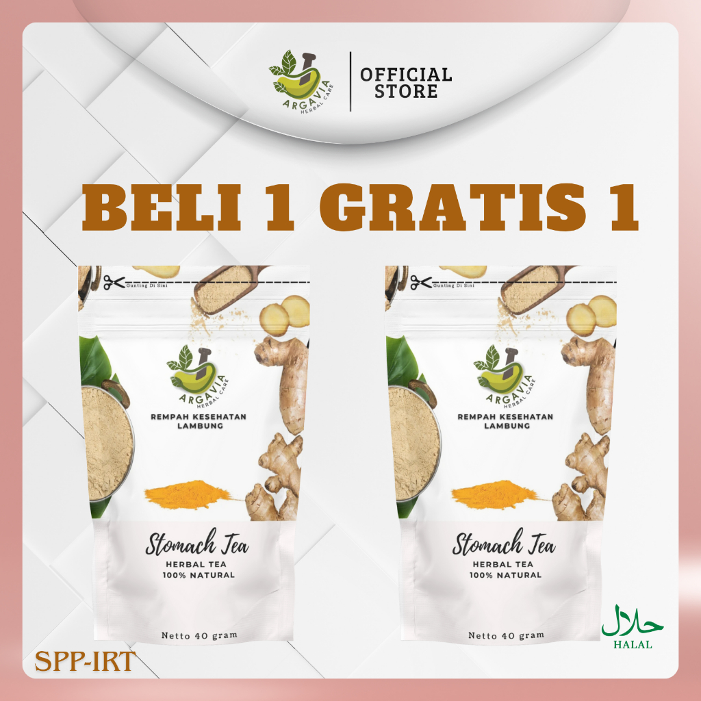 

Teh Herbal Stomach Tea | Cocok untuk Asam Lambung & Stress Perut