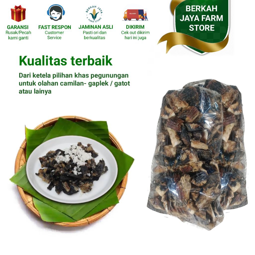 

TERMURAH 1 Kg singkong kering / gaplek / gatot / makanan khas / singkong gaplek / ketela kering kualitas terbaik dari singkong pilihan