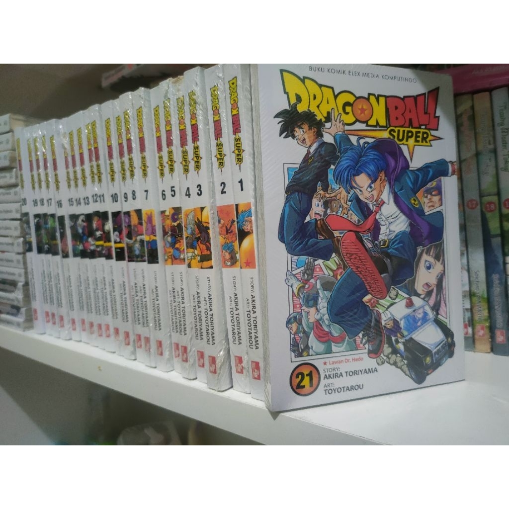 Komik Dragon Ball Super Set 1-22 Segel