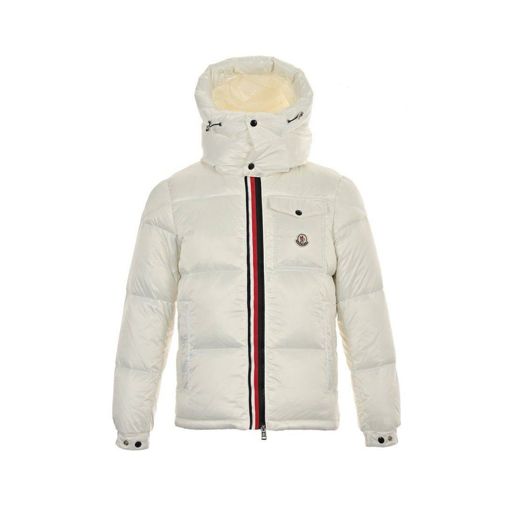 Down Puffer Jacket White