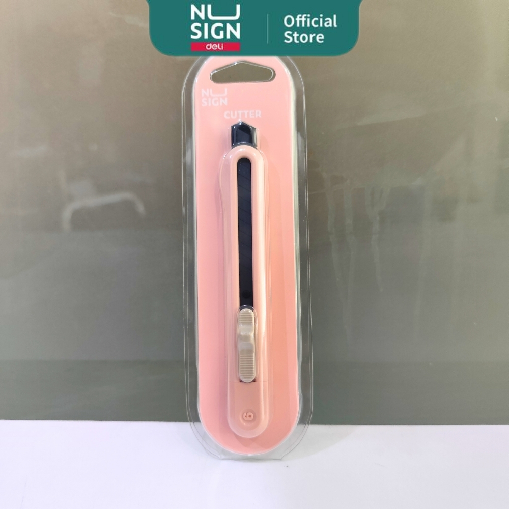 

DELI Nusign Cutter 137x20x15mm Pink NS063-SA