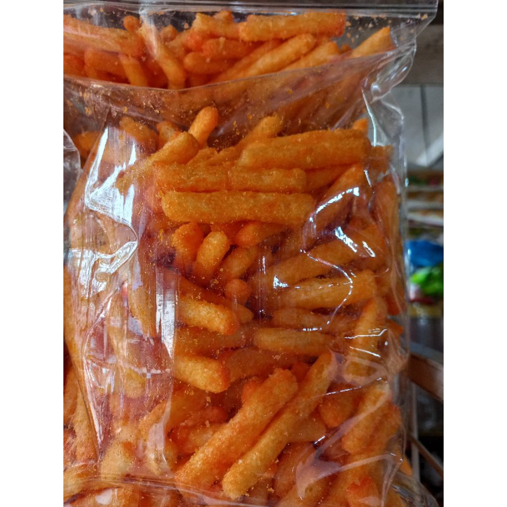 

Snack stik keripik ciki curah balado