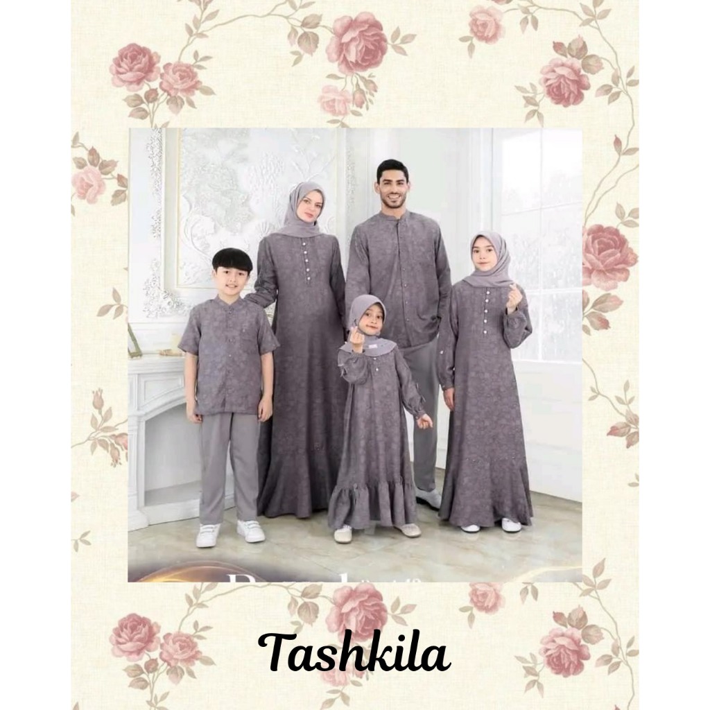 ( Sarimbit Ethica Royal 40 Chorcoal Art) Gamis Ethica Kagumi 331 Kahfi 331 Kagumi Kids 173 Kahfi kid