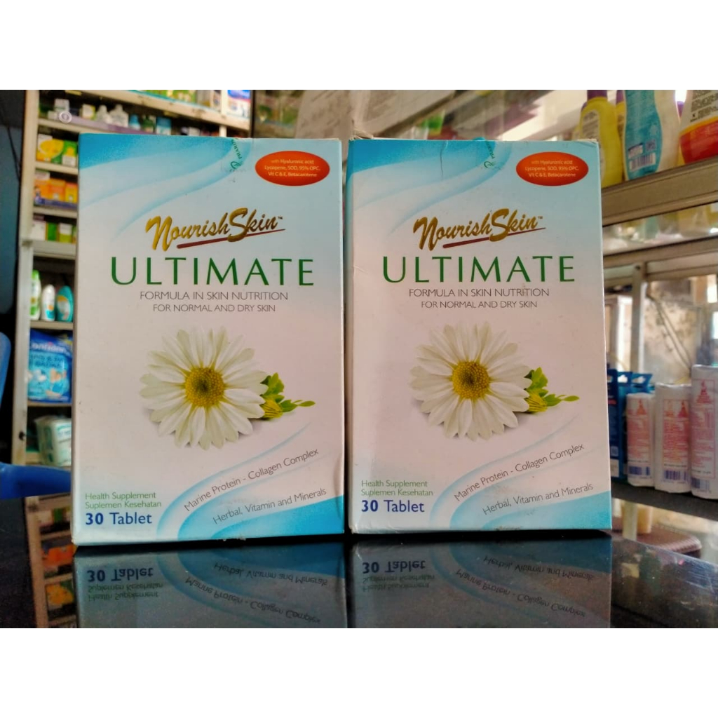NOURISH SKIN ULTIMATE 1 BOX @30 KAPSUL nourish skin ultimate