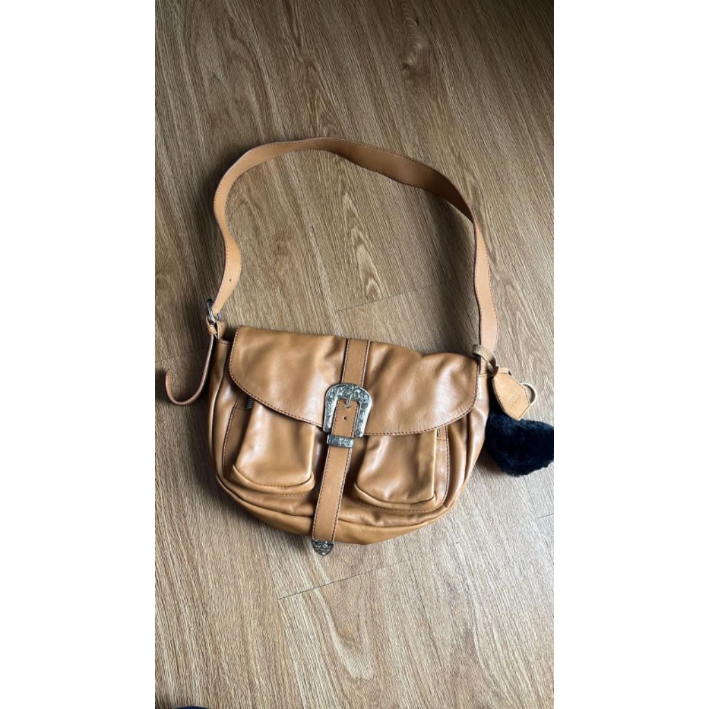 Kaynn preloved janna bag tas kulit original
