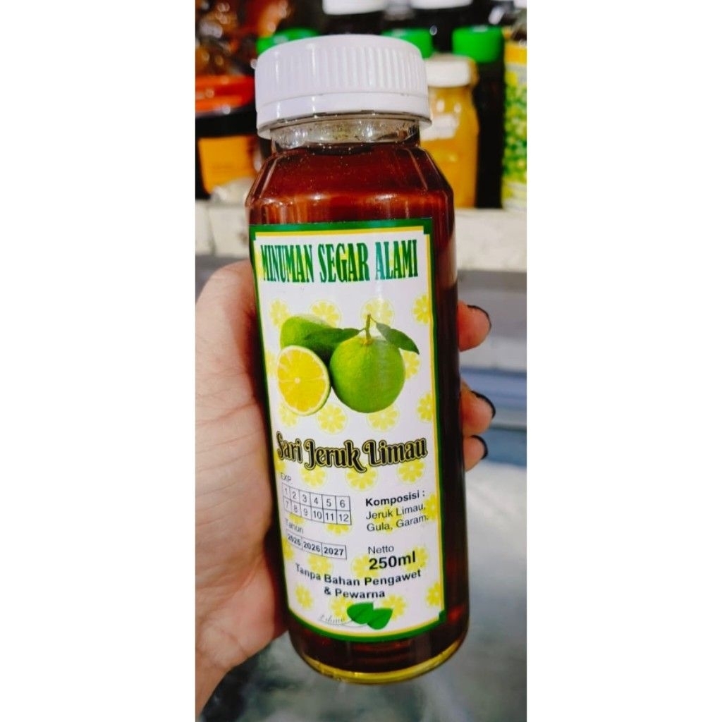 

HALAL..!! Minuman Segar Alami / SARI JERUK LIMAU / Kit iu / Sengkit iu / Saus Untuk Hekeng / Son kit