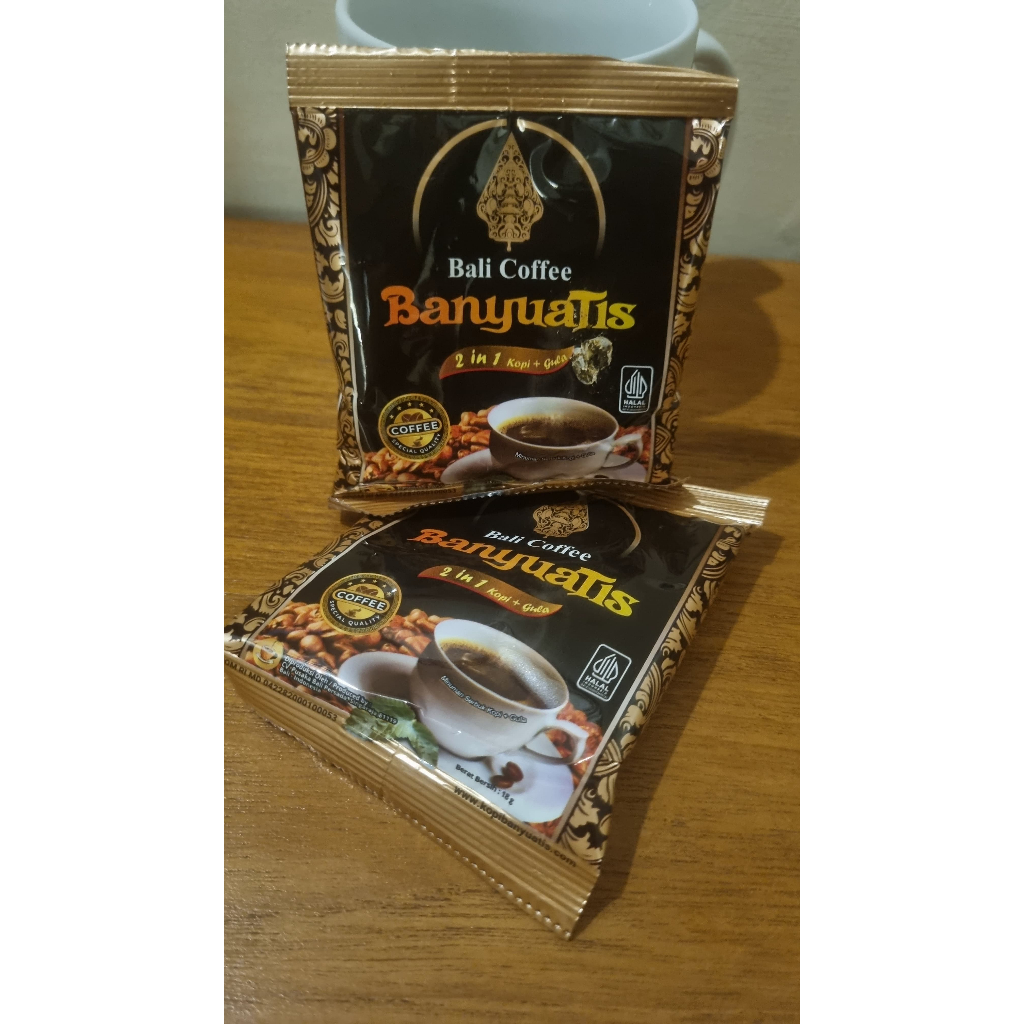 

Kopi Bali Original Aluminium Robusta 100 Gram | 250 Gram - Original Kopi Kupu-Kupu Bola Dunia