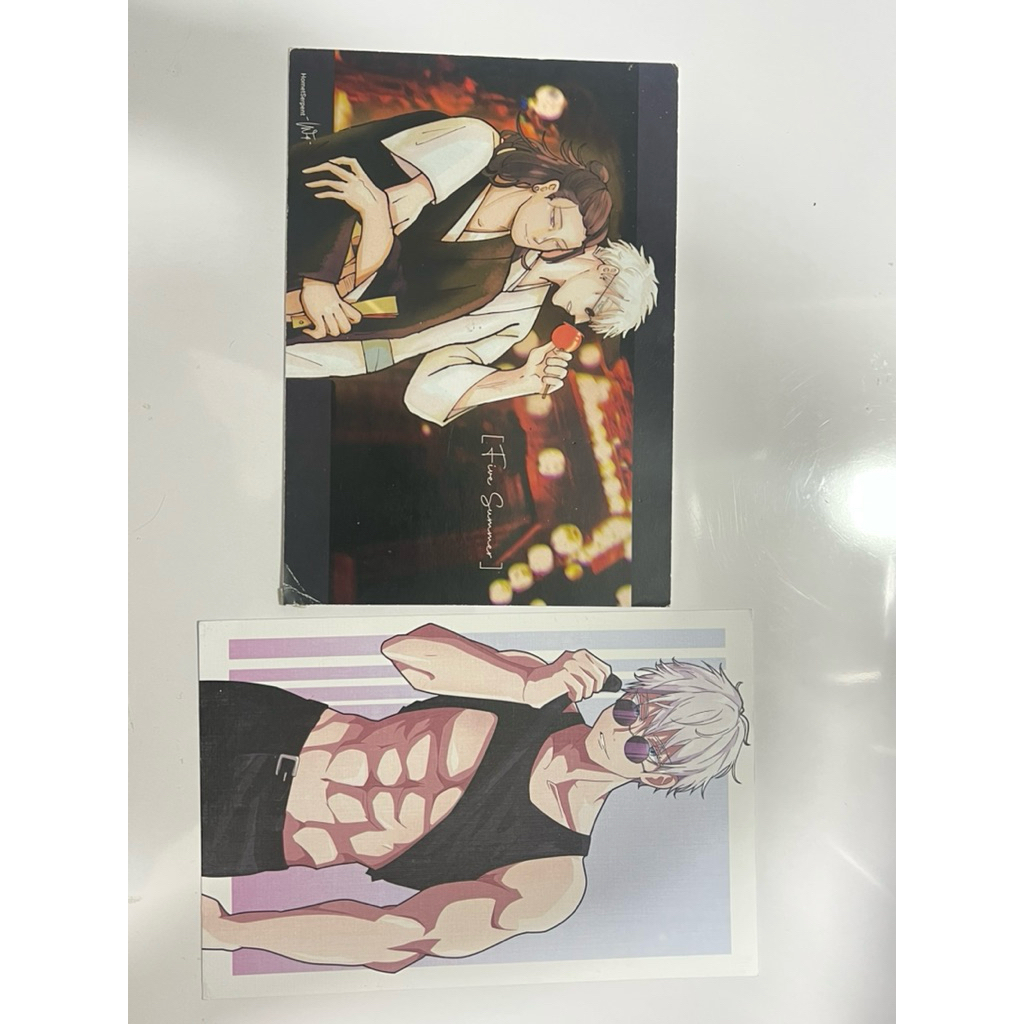 postcard jujutsu kaisen gojo geto