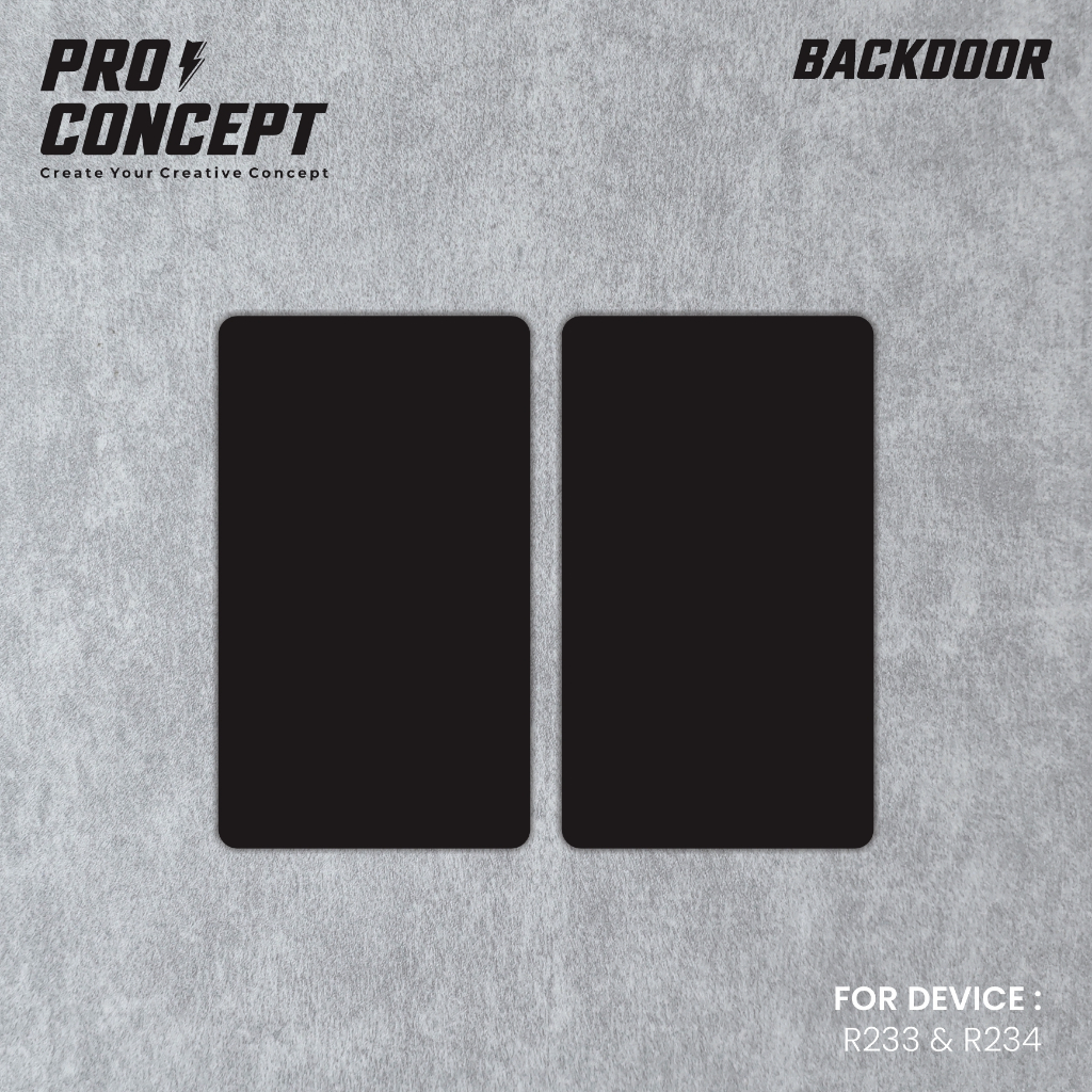 

#2 Proconcept Acryllic Black 33/34