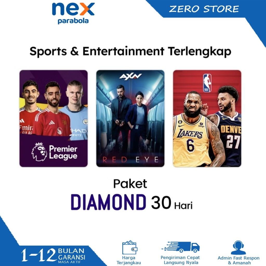 Paket Diamond Nex Parabola Matrix Garuda Sinema Paket 29 Diamond
