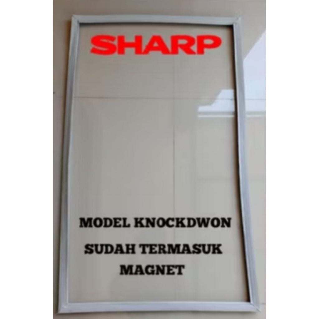 KARET GASKET PINTU KULKAS KNOCDWON 105 X 52 CM