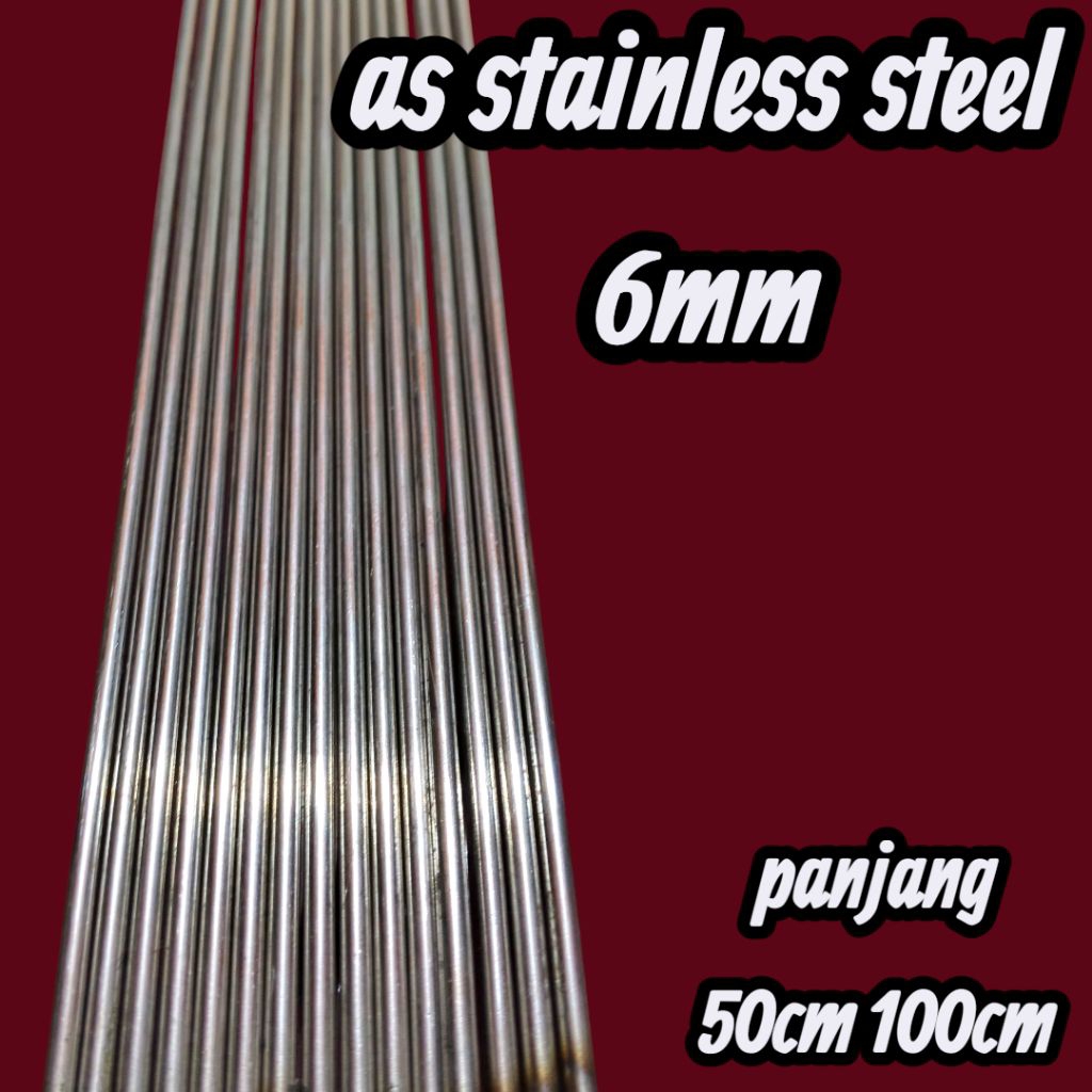 as stainless steel padat 6mm