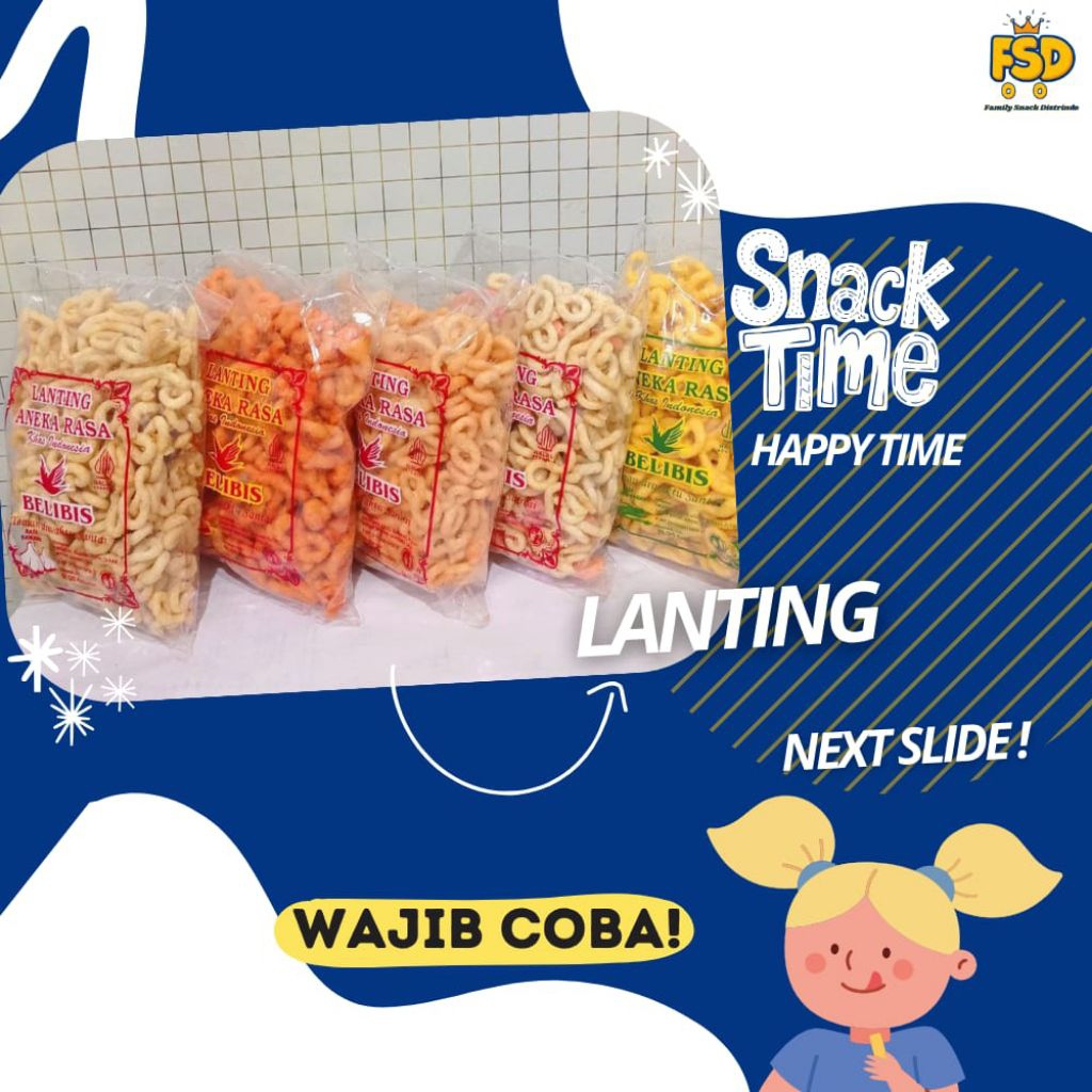 

1 Pack Lanting Aneka Rasa@305gram
