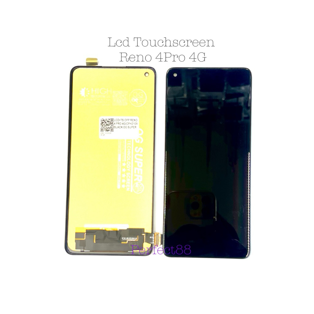 LCD TOUCHSCREEN OPPO RENO 4PRO 4G - RENO 4 PRO 4G - CPH2109 COMPLETE