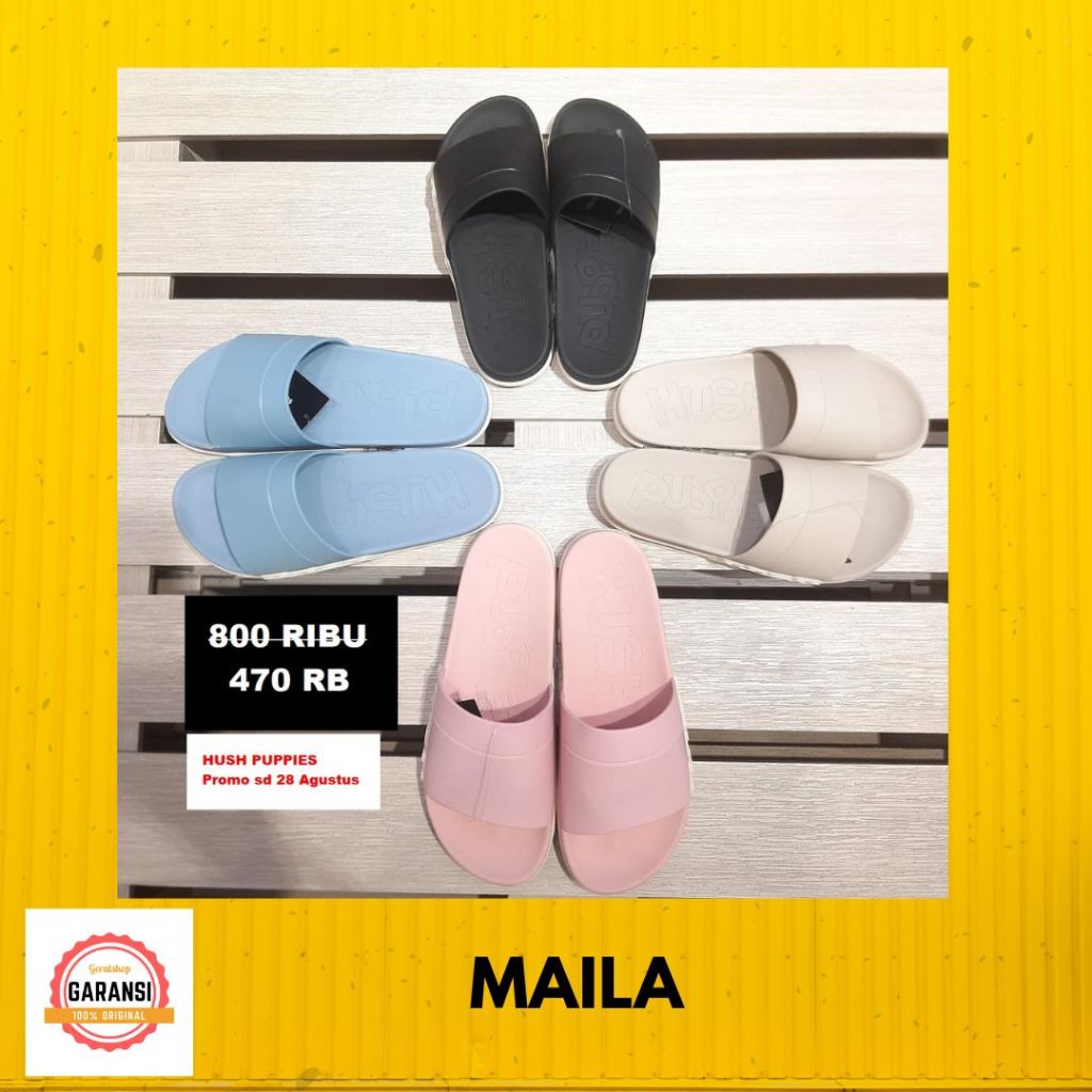 Sandal wanita Hush Puppies seri MAILA 100% original store