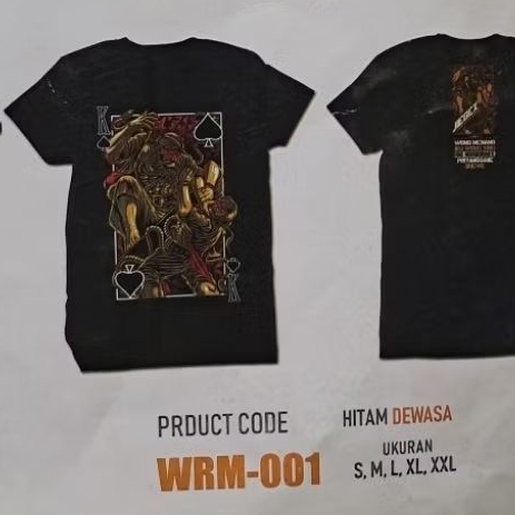 KAOS REOG PONOROGO JIEGEX WAROK KARTU PREMIUM