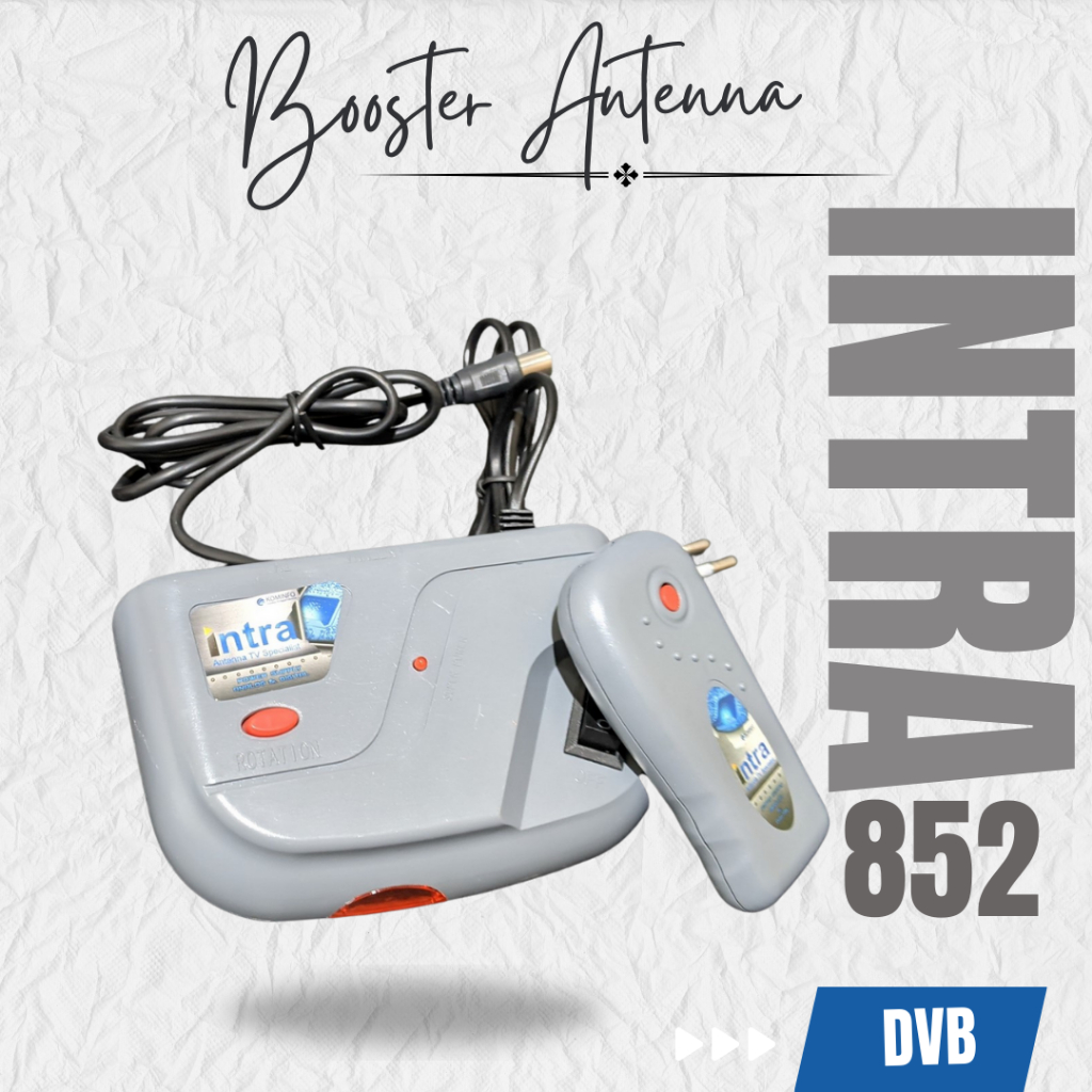 Booster Antena TV Remote Intra 852 untuk semua Antena TV Remote