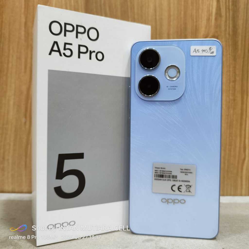 Oppo A5 Pro 4G | 5G Ram 8/128GB | 8/256GB ( Second )