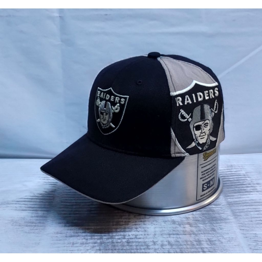Topi RAIDERS Oakland 2Tone by Reebok x NFL big side Logo Vintage Authentic Ori 2nd