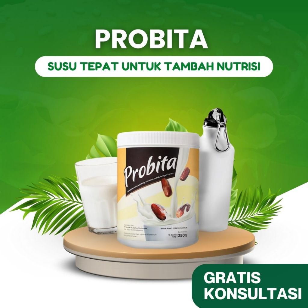

PROBITA - SUSU KURMA PENINGGI BADAN AMPUH. UNTUK REMAJA & DEWASA-BPOM HALAL
