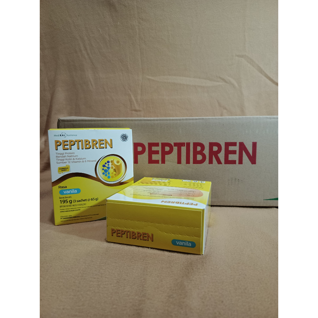 

Bundle Susu Peptibren Vanila dan Kacang Hijau 24 Box/1 Karton / Peptibren