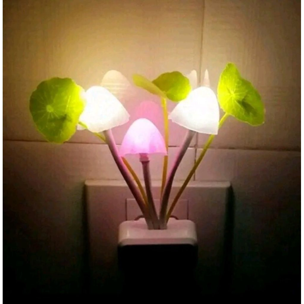 Lampu tidur sensor lampu Tidur Colokan jamur lampu kamar