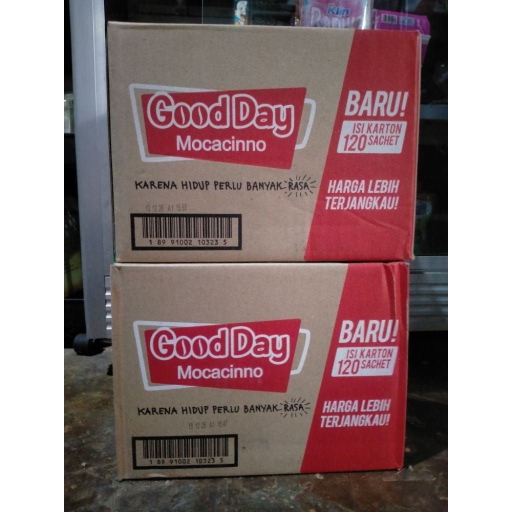 

Good Day Mocacinno 1 Dus isi 12 renceng