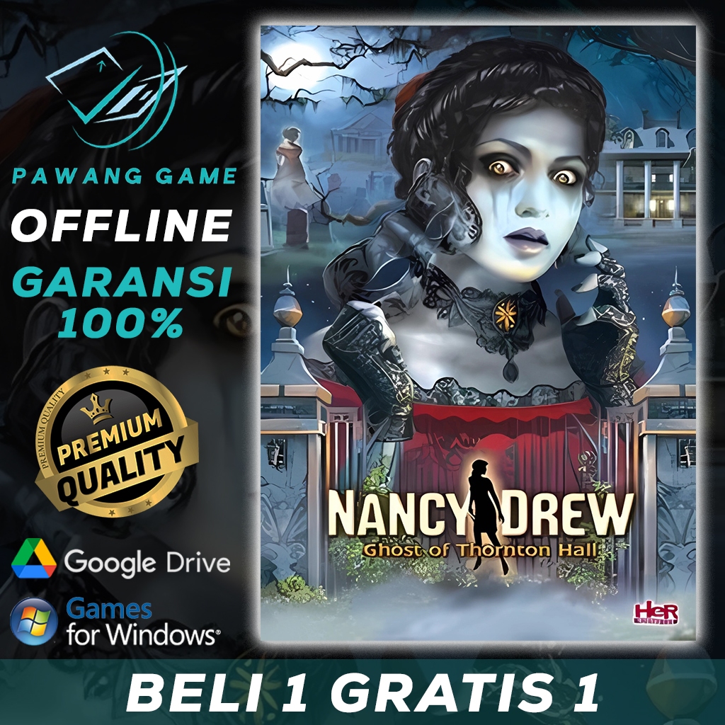 Game Nancy Drew Ghost of Thornton Hall | PC GAME | LAPTOP GAME | DOWNLOAD