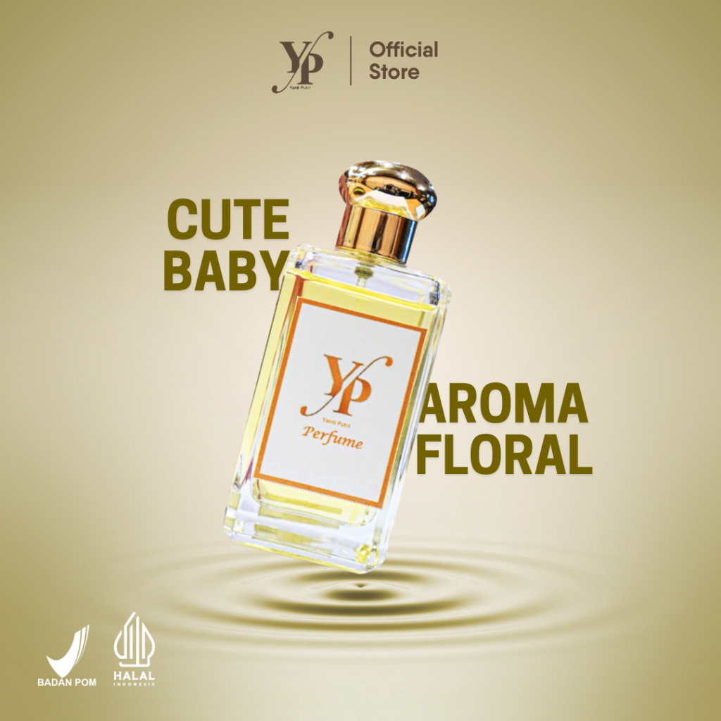 Parfum YP Cute Baby Wanita BPOM Tahan Lama Aroma Floral Sensual & Romantis