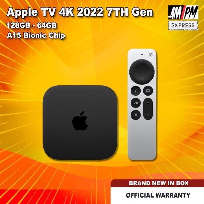 Apple TV 4K 2022 gen 3 3rd Generation 128GB A15 Wi-Fi Ethernet