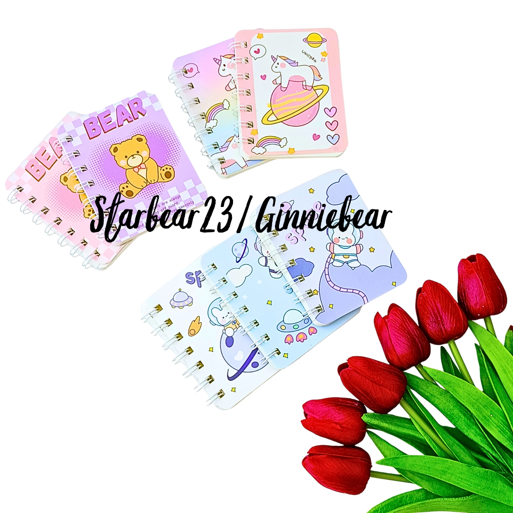 

Notes mini ring A7 Bear space and friends (CIA 267)