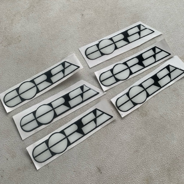 Vespa Corsa / Stiker vespa corsa / Striping vespa corsa