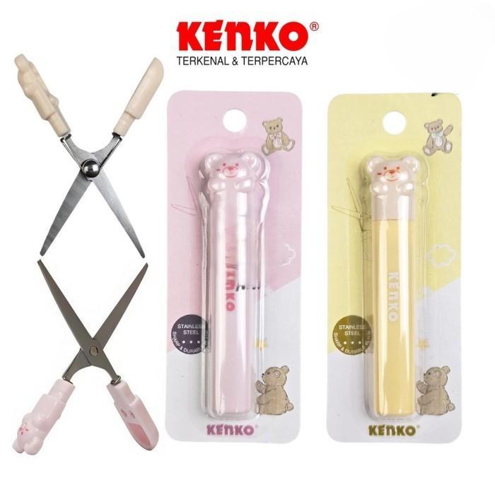 

Gunting Lipat Mini Serbaguna Motif Hewan Kenko SCF-03P Original (1 PCS) / Portable Pocket Scissors SCF 03P Per Pcs