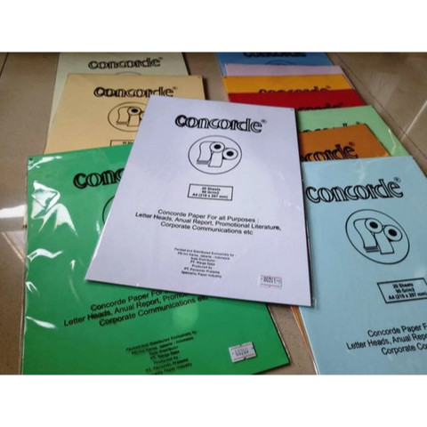 

Concorde Kertas HVS A4 90gr 20 Lembar