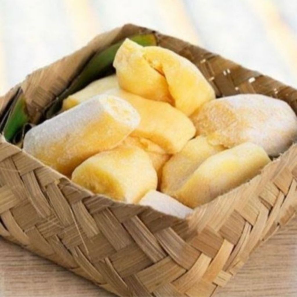 

Tape Singkong Mentega 1Kg Legit dan manis alami (Kemasan besek)