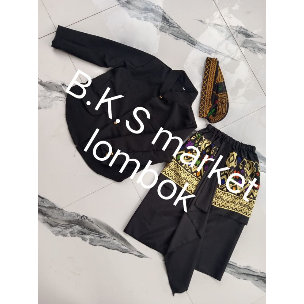 Paket Usaha Baju pegon Adat Lombok Anak Laki laki