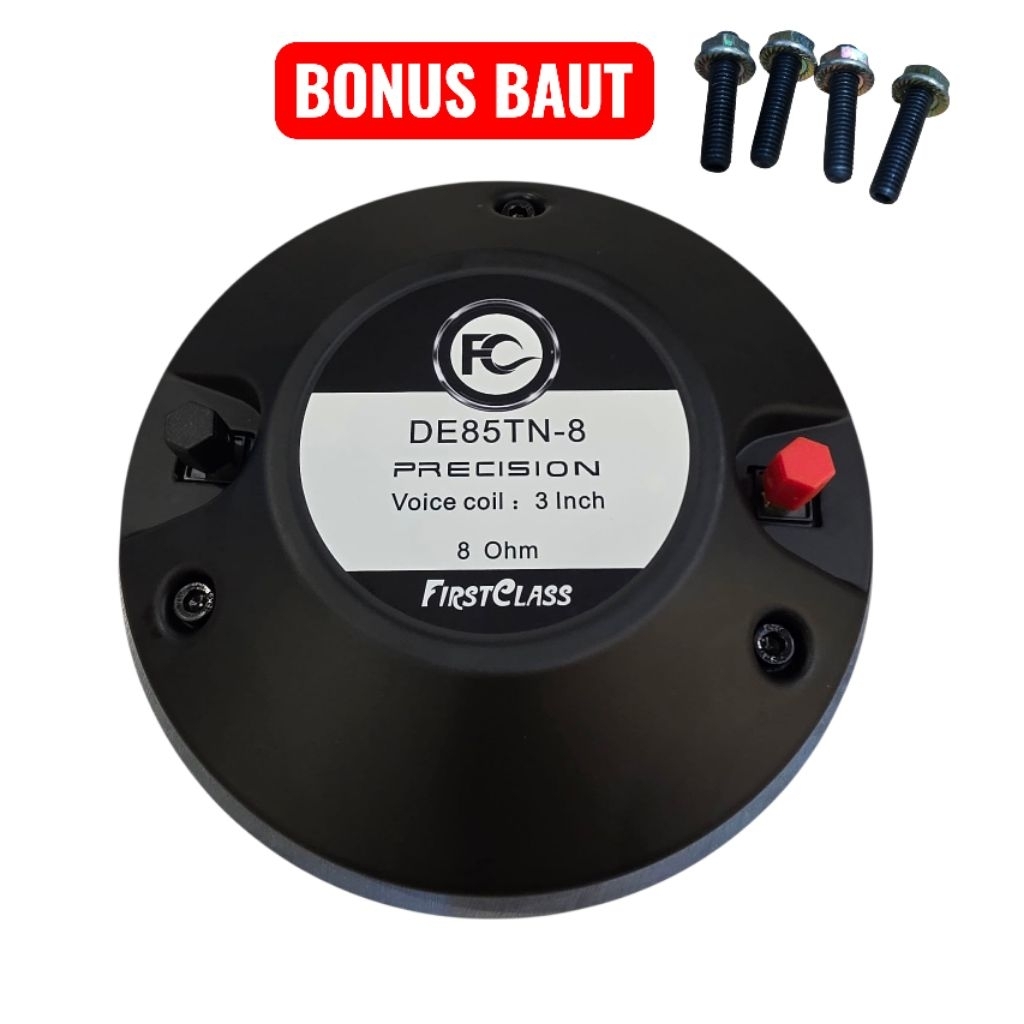 Driver tweter firstclass de85tn spoll 3in tweter bnc de 85 tn8 de 85tn8 spul 3 in