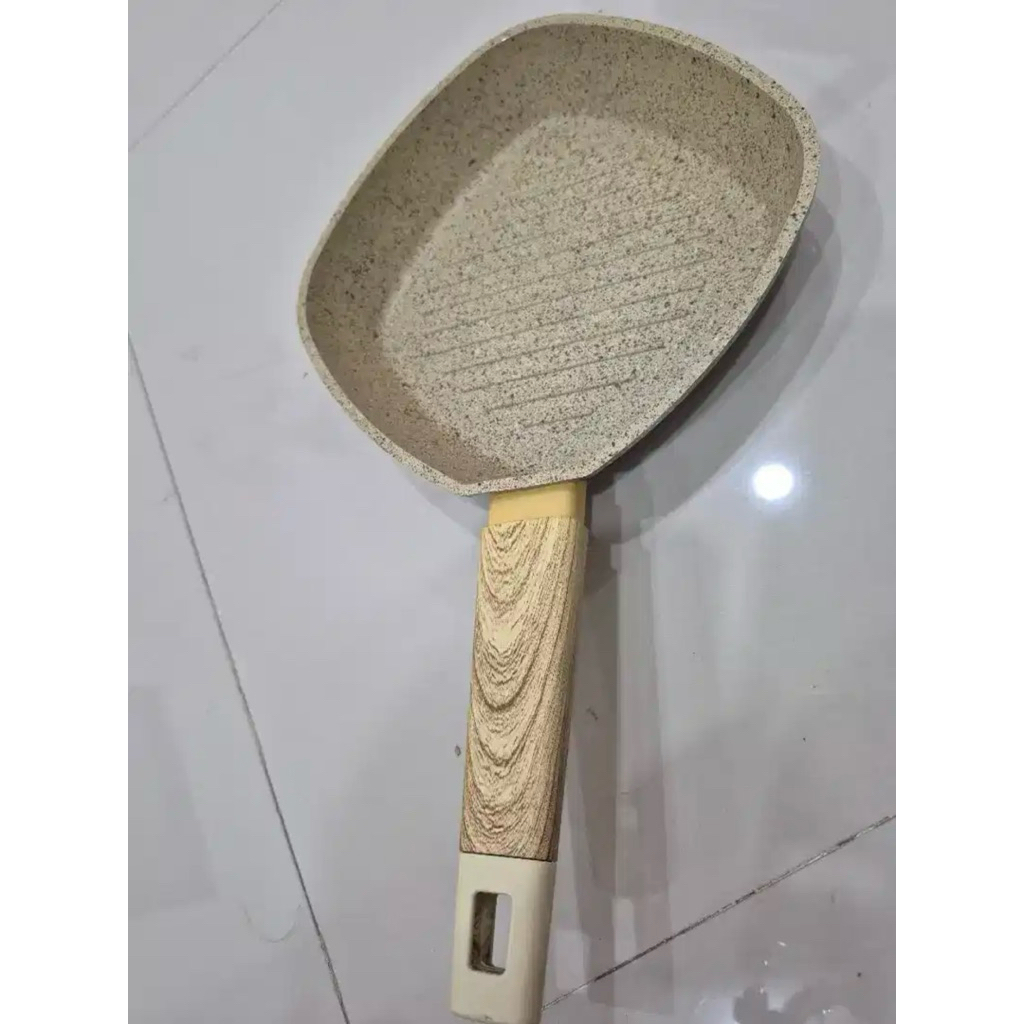 Preloved Stein Grill Pan 20 cm Onyx Series Steincookware Anti Lengket Greblon German