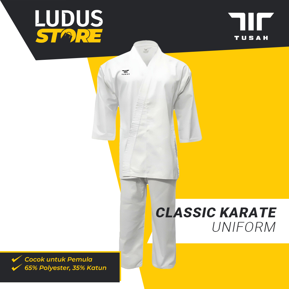 Tusah Classic Karate Uniform Seragam Karate Gi