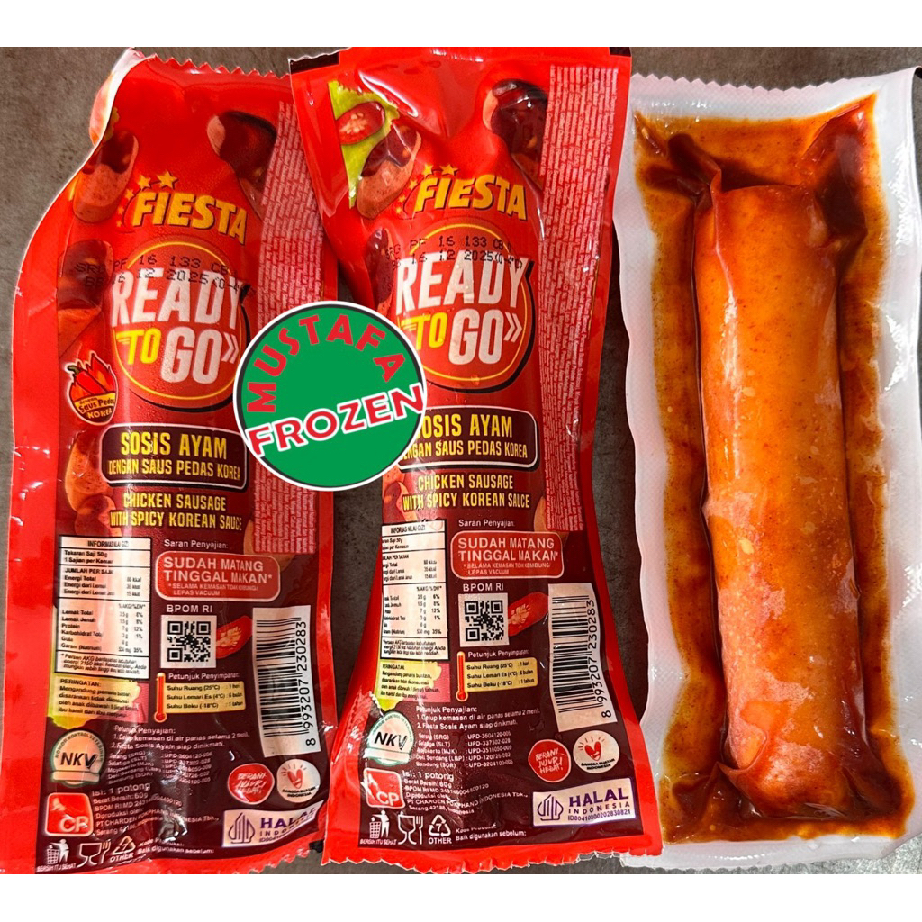 

Fiesta RTG Sosis Saos Pedas Korea