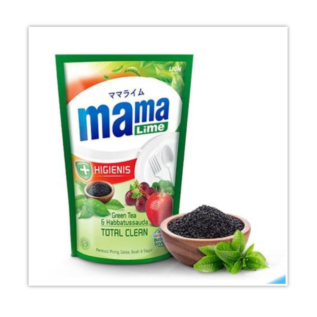 Mama Lime Green Tea 680 ml Mama Lemon Sabun Cuci Piring