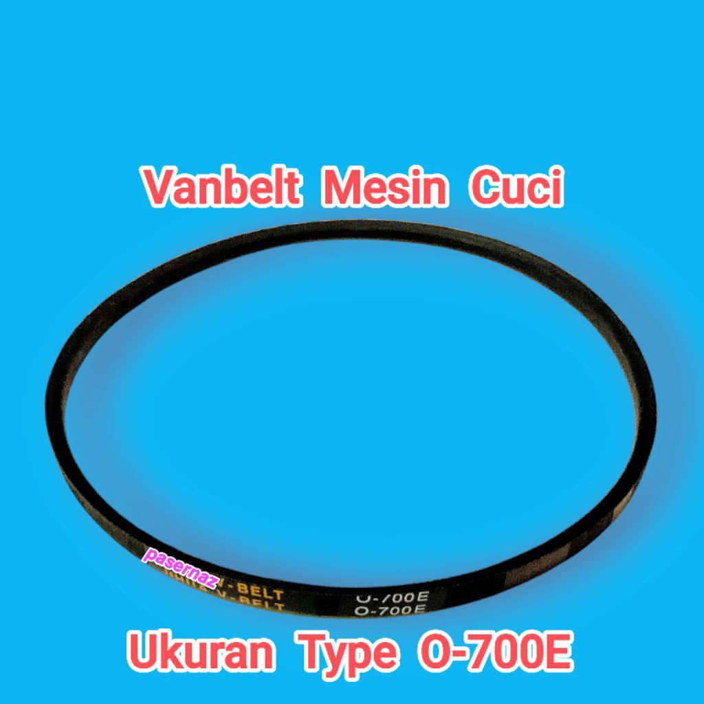 O-700E | Vanbelt Mesin Cuci | V-Belt Mesin Cuci | Belt Mesin Cuci | FanBelt Mesin Cuci O-700E | Vanb