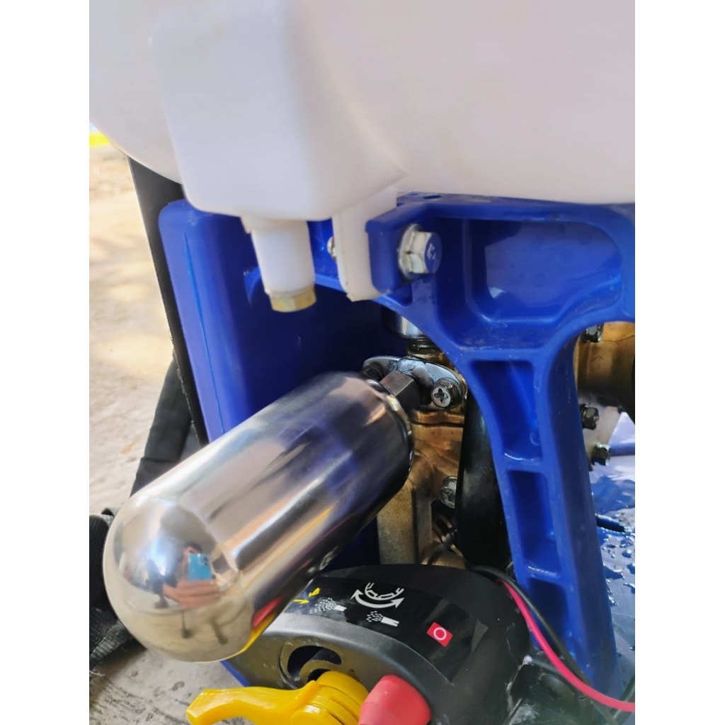 Tabung Chamber samping Sprayer long size khusus mesin TU26 kiri , PNP tanpa penggantian discharge