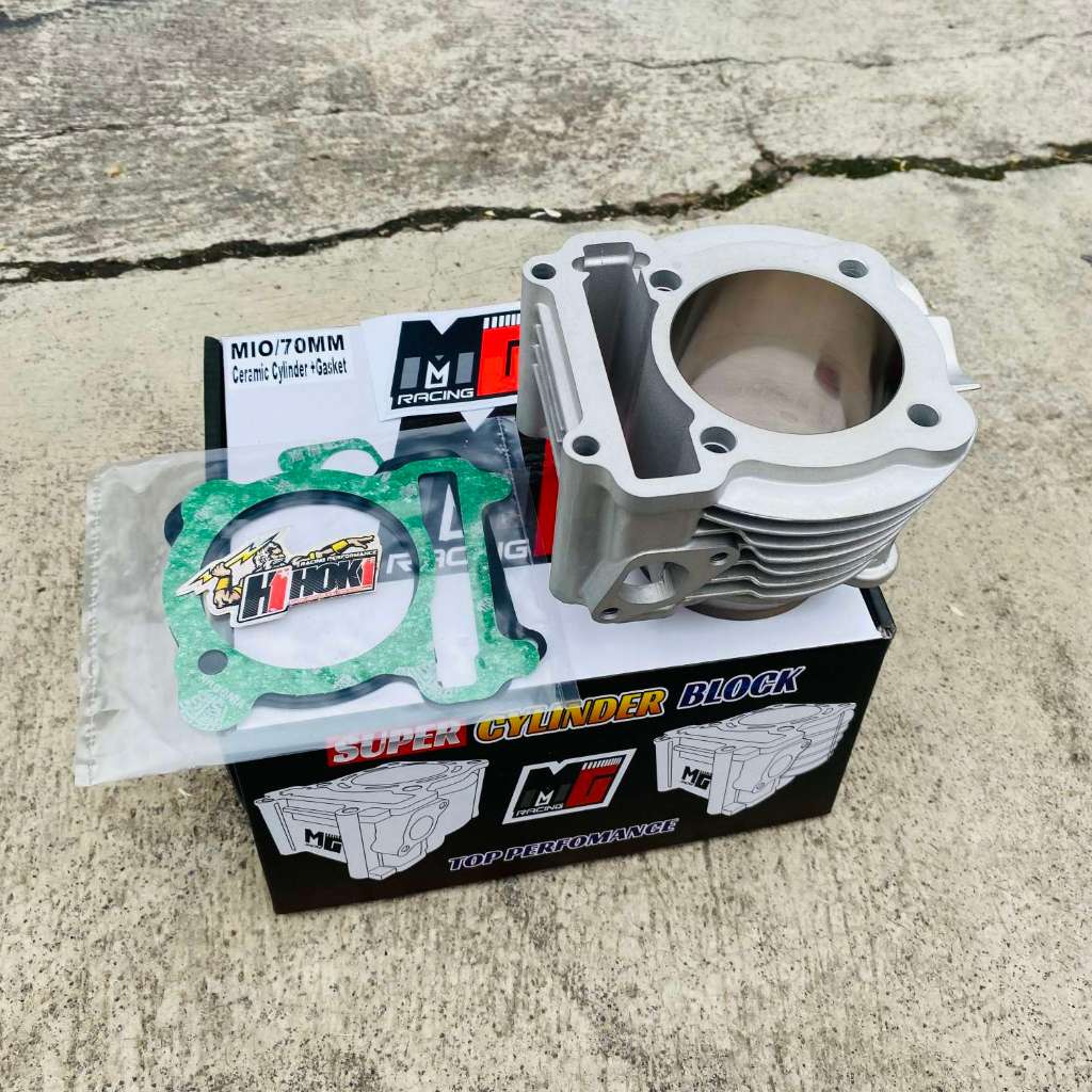 MG RACING BLOK BLOCK BORE UP MIO SPORTY NOUVO 63 66 70MM MG RACING