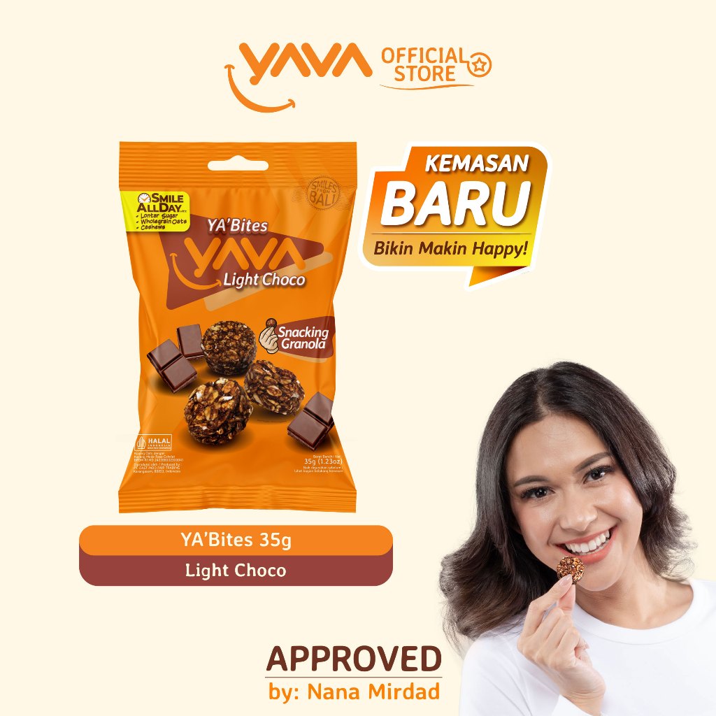 

YAVA YA'Bites Light Choco 35g