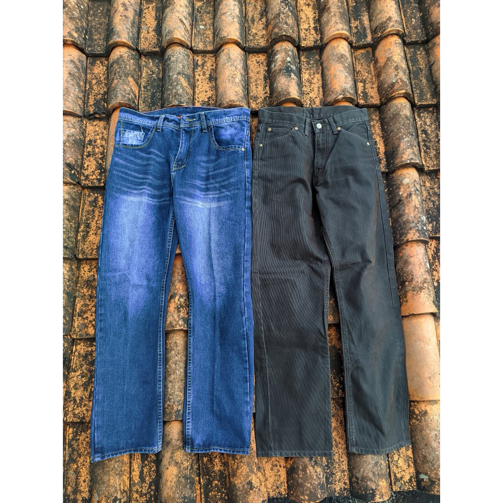 celana jeans dan corduroy