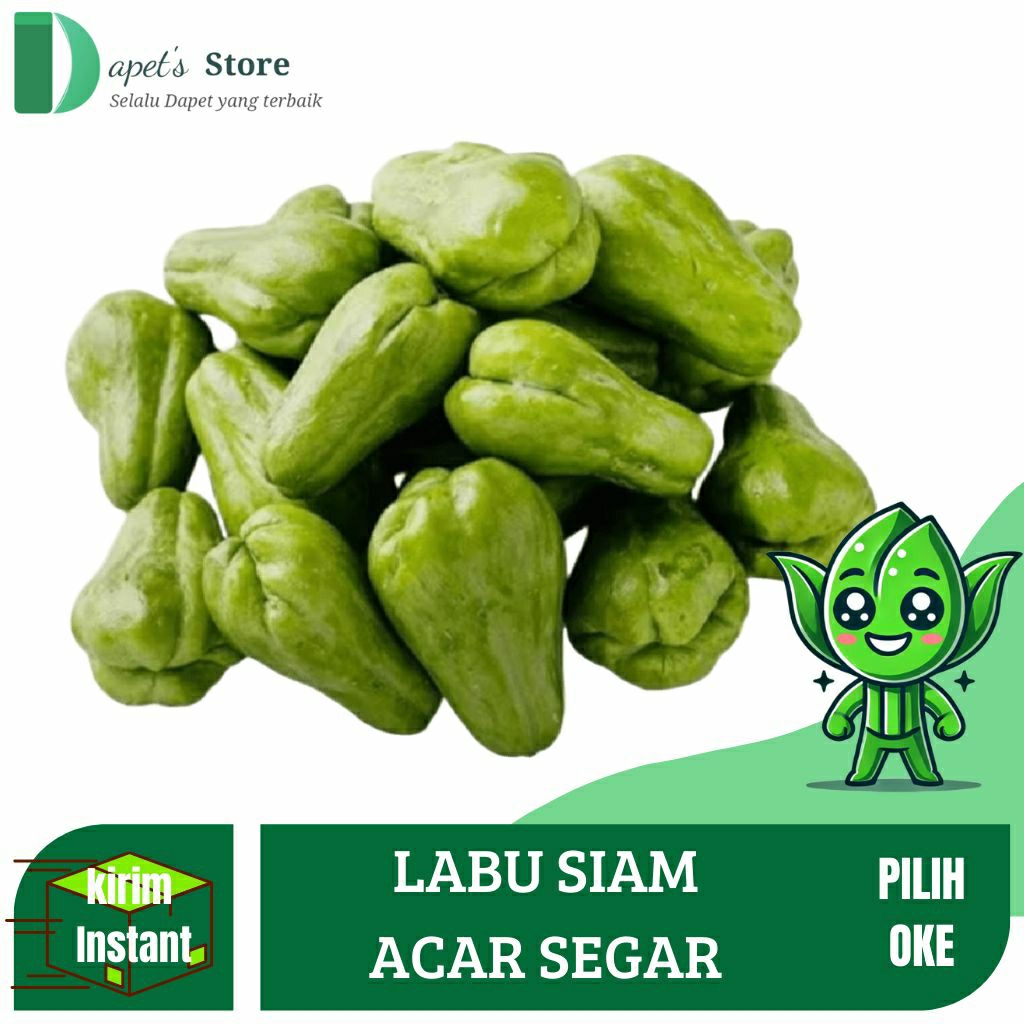 

Labu Siam Acar Labu Siam Kecil Segar Labu Siam Fresh - Dapet'S Store