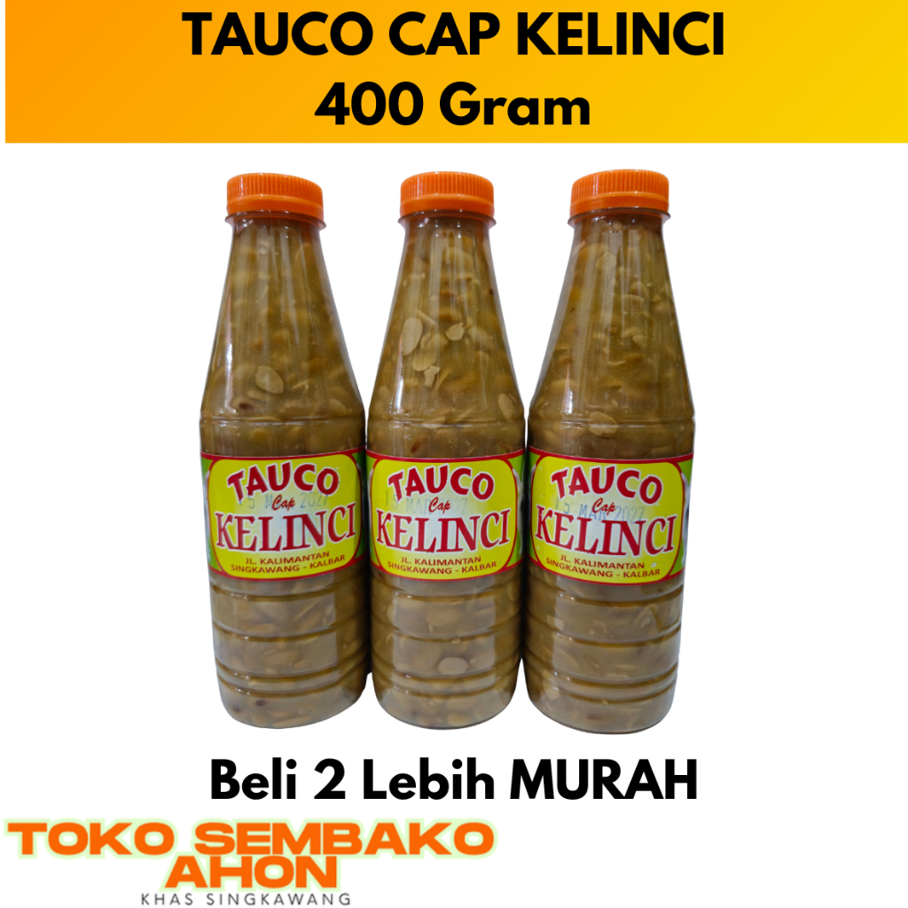 

400 gram Tauco kelinci asli SINGKAWANG Kalimantan / tauco kelinci / tauco dua kelinci / Taoco kelinci asli Kalimantan / taoco kelinci / taoco dua kelinci /