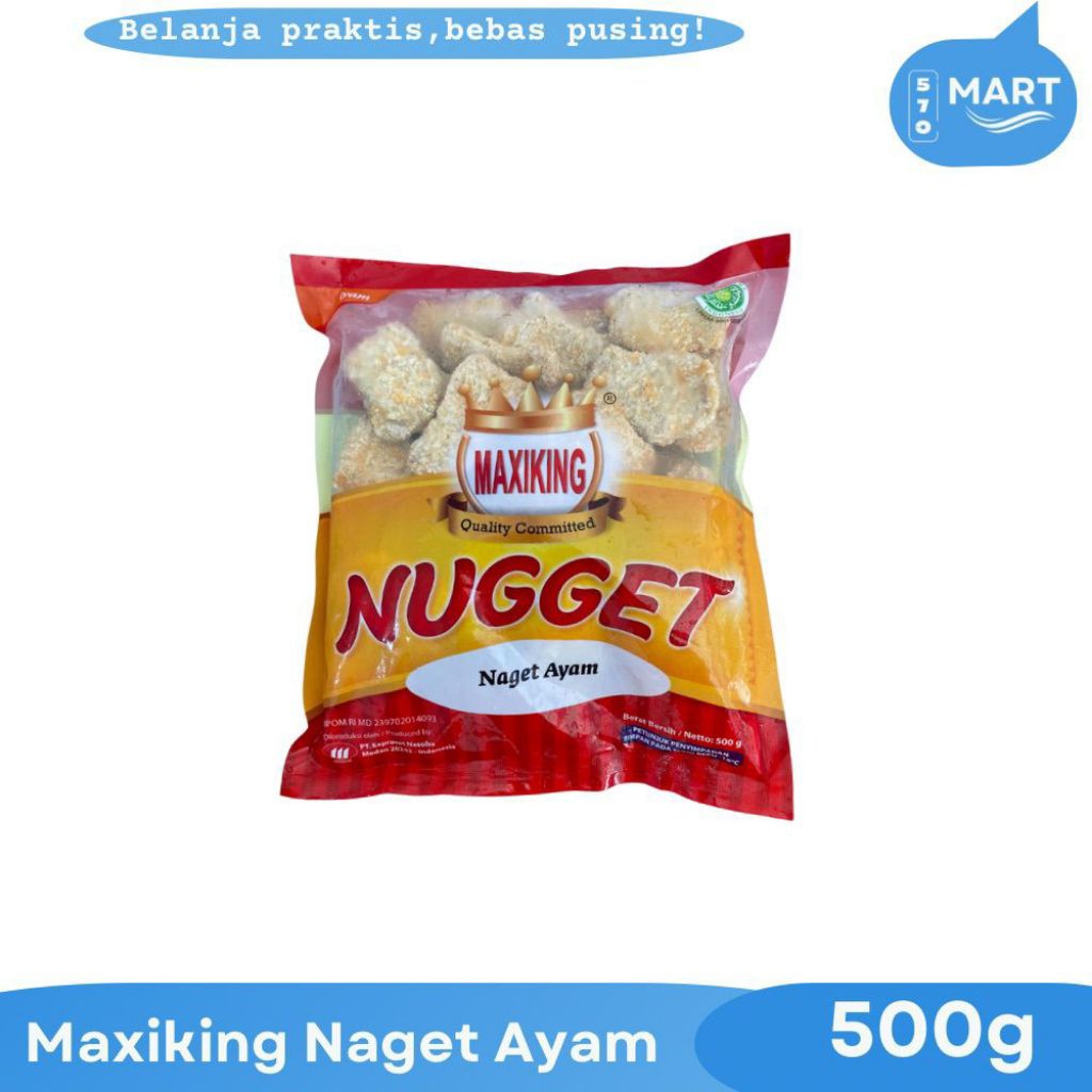 

maxiking nugget ayam 500gr