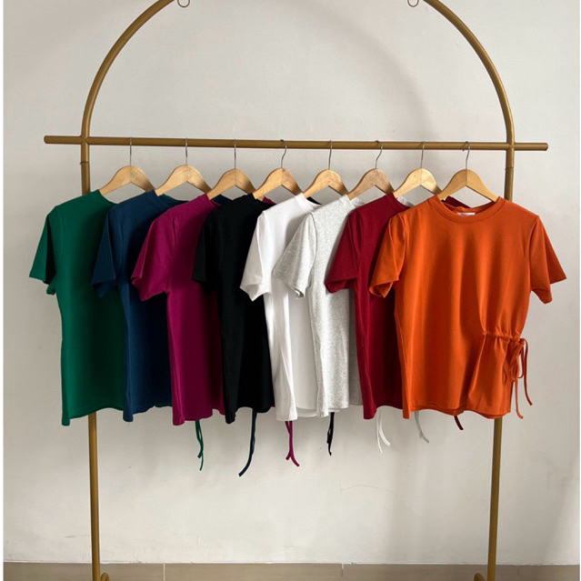 SL318 | KAOS POLOS SAMPING SERUT | ATASAN POLOS BANGKOK | KAOS POLOS BY CHOM IMPORT BANGKOK